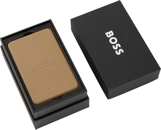 Boss Iconic MagSafe Power Bank 3000mAh με Θύρα USB-C Power Delivery Camel