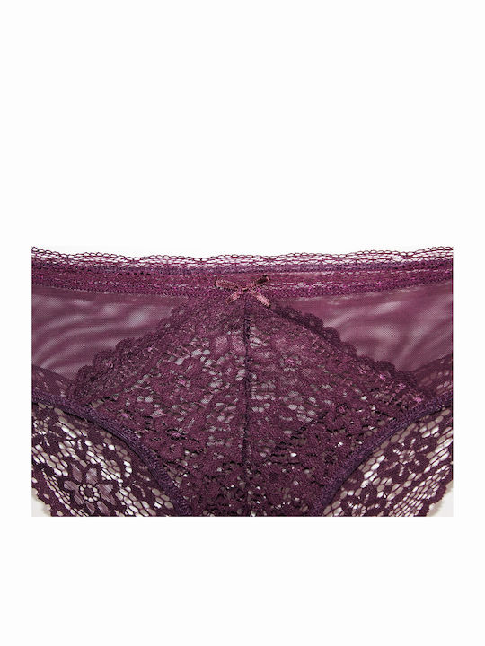 Femeie Slip Violet