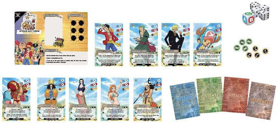 Επιτραπέζιο Παιχνίδι One Piece Adventure Island για 2-6 Παίκτες 8+ Ετών (EN) Topi Games