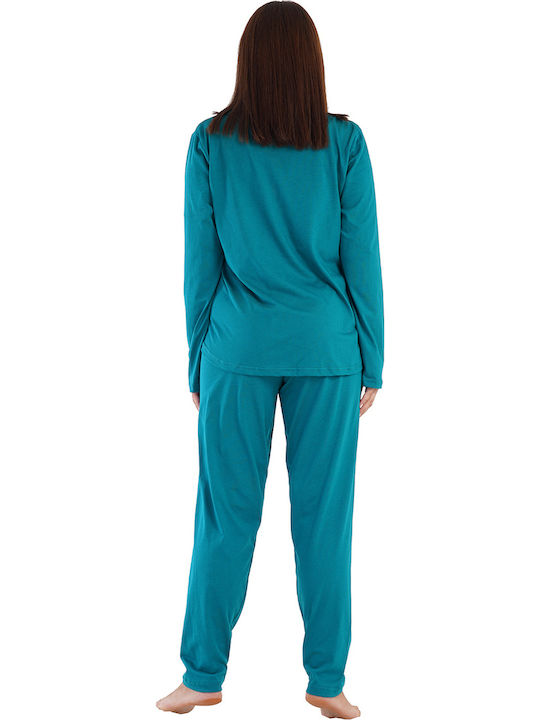 Vienetta Secret Winter Damen Pyjama-Set
