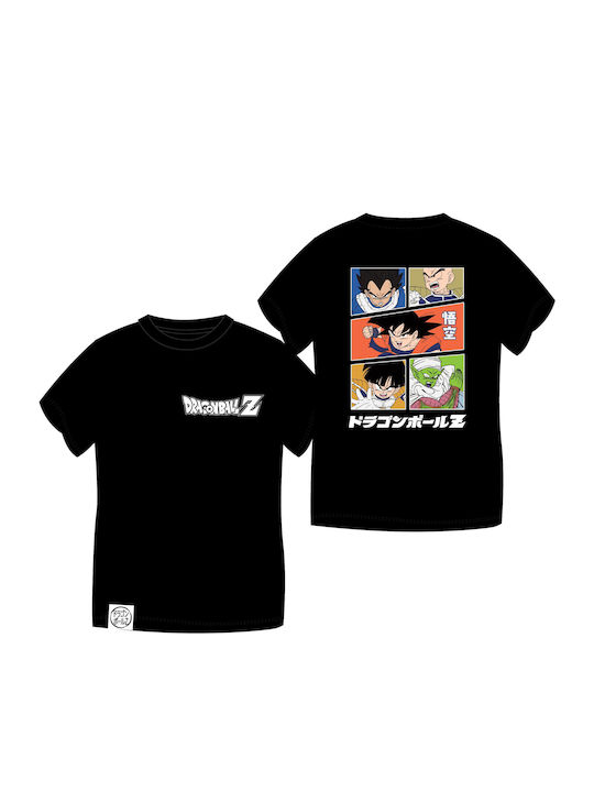 Toei Animation T-shirt Dragon Ball Μαύρο Βαμβακερό