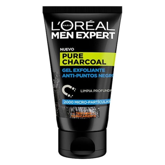 L'Oreal Paris Men Expert Pure Charcoal Κρέμα για Scrub Προσώπου 100ml