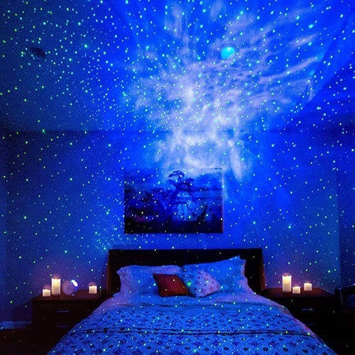 Kids Projector Lamp Ocean Wave Multicolour
