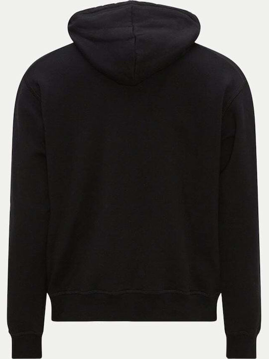 Dsquared2 Herren Sweatshirt mit Kapuze Black