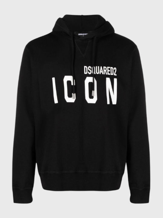 Sweatshirt mit Kapuze Black