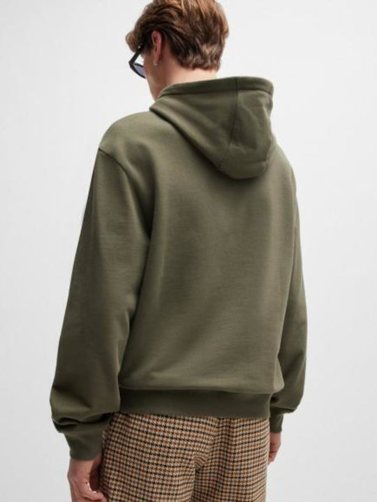 Hugo Boss Men's Sweatshirt with Hood Dark Beige