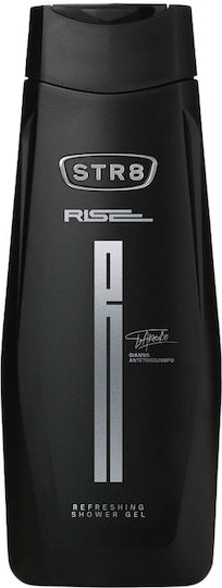 STR8 Rise Αφρόλουτρο σε Gel για Άνδρες & Άρωμα Εσπεριδοειδή 400ml