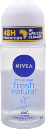 Nivea Fresh Natural Антиспирантен Дезодорант 48ч в Рол-он 50мл