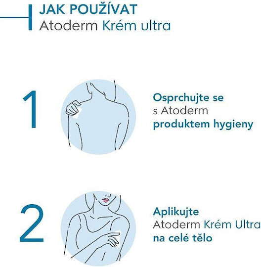 Bioderma Крем Ултра Ултра-Подхранващ Хидратиращ Крем за Тяло за Сухи/Много Сухи и Чувствителни Кожи 500ml