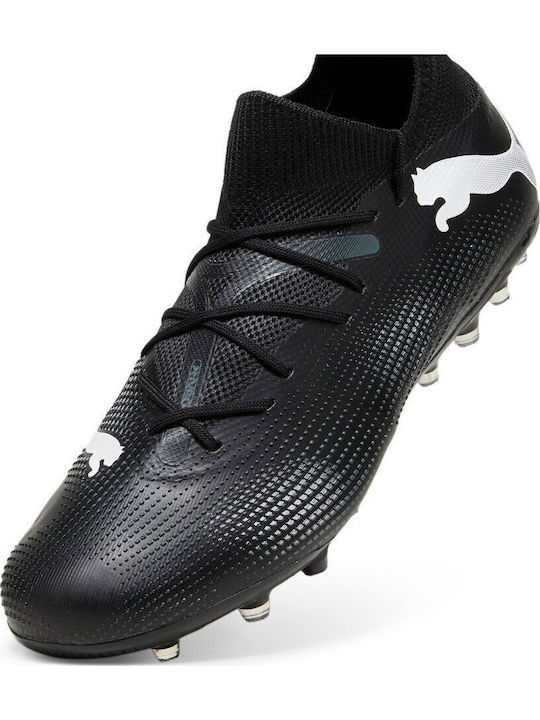 PUMA Future 7 Match Футболни Обувки с Бутони Черни