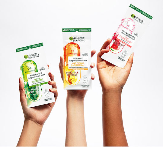 Garnier SkinActive Pineapple and 1% Vitamin C Sheet Mask 15gr