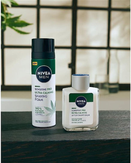 Nivea Men Sensitive Pro Ultra Calming Rasierschaum mit Hanföl 200ml