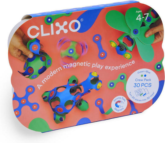 Clixo Μαγνητικό Παιχνίδι Κατασκευών για Παιδιά 4+ Ετών