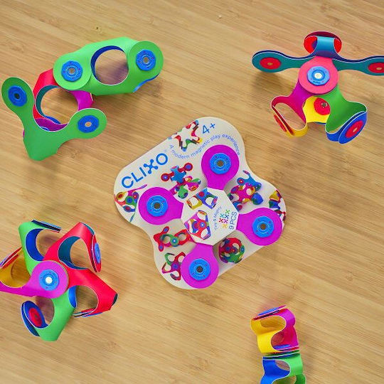 Clixo Магнитна Конструктивна Игра за Деца 3+ години+ Години