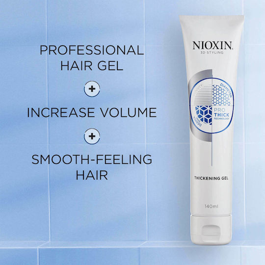 Nioxin 3D Styling Thickening Hair Gel 140ml