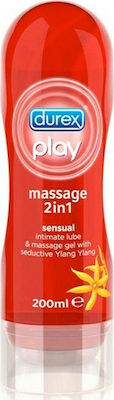 Durex Play Massage 2in1 Vaginal Lubricant Gel Ylang Ylang 200ml