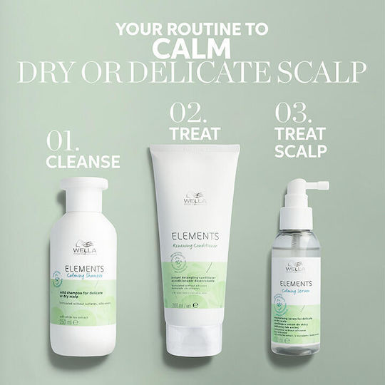 Wella Elements Calming Leave In Scalp Serum κατά της Ξηροδερμίας 100ml