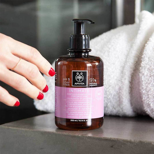 Apivita Intimate Daily pH 5 Gel 300ml