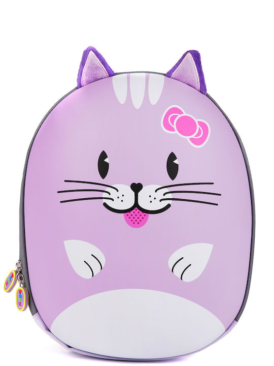 Boppi Kinder Rucksack Rucksack Lila 27cmx26cmx10cmcm Katze