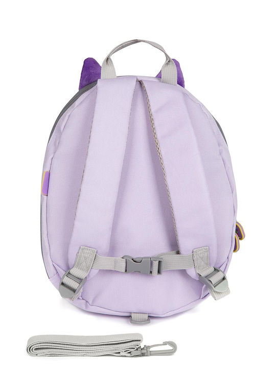 Boppi Kinder Rucksack Rucksack Lila 27cmx26cmx10cmcm Katze