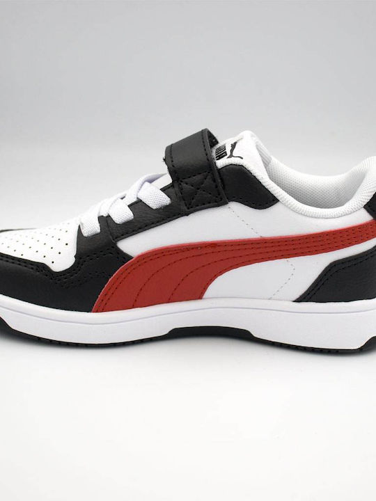 Puma Αθλητικά Παιδικά Παπούτσια Running Reb-L Ac Ps Μαύρο-Κόκκινο