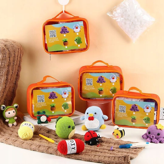 Κεντήματα Crochet Kit Complete Diy Do It Yourself Dinosaur