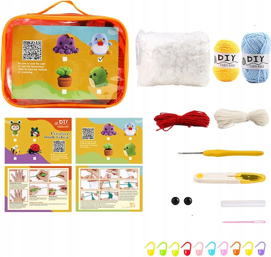 Κεντήματα Crochet Kit Complete Diy Do It Yourself Dinosaur