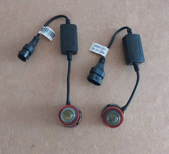 Lămpi Autoturismului H11 LED 6000K Alb rece 12V 100W 2buc