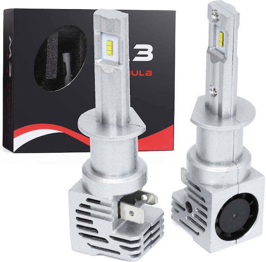 Lămpi Autoturismului H1 Canbus LED 6500K Alb rece 12-24V 30W 2buc