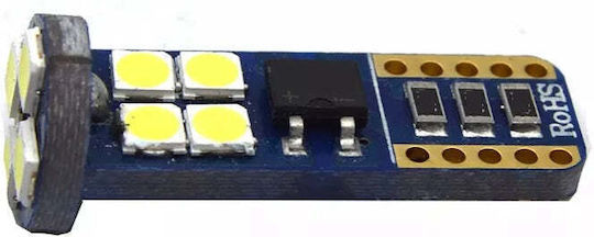 Lămpi Autoturismului T10 Canbus LED 6500K Alb rece 5W 2buc