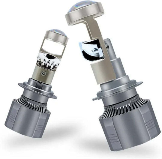 Lămpi Autoturismului H7 LED 6000K Alb rece 12V 80W 2buc