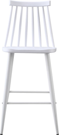 Hocker Bar Vanessa White 2Stück 43x45x97cm Hocker Bar Vanessa White 2Stück 43x45x97cm