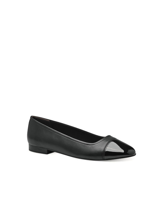 Tamaris Damen Ballerinas in Schwarz Farbe