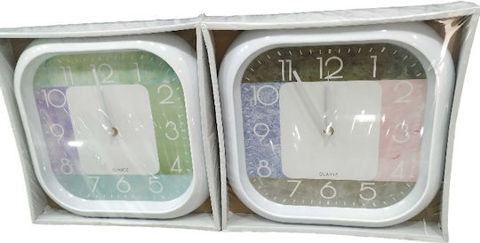 Wall Clock Plastic Multicolour Ø30cm (Various Designs)