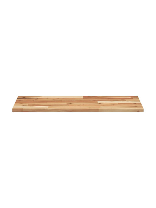 vidaXL Rectangular Bookcase Shelf made of Solid Wood Olive 60x40x2cm 3279551 1pcs