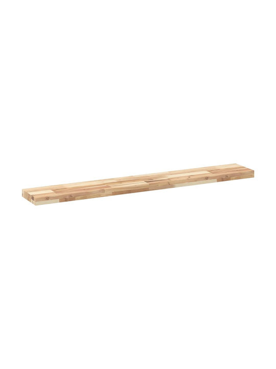 vidaXL Rechteckig Bücherregal aus Massivholz Acacia 120x20x4cm 3279431 1Stück