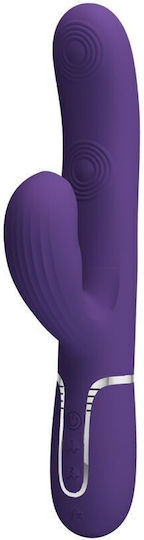 Pretty Love Perlita G-spot Vibrator 3 In 1 Multifunction Purple