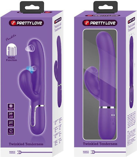 Pretty Love Perlita G-spot Vibrator 3 In 1 Multifunction Purple