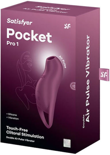 Satisfyer Pro 1 Mini Κλειτοριδικός Δονητής με Απομακρυσμένο Έλεγχο Μωβ