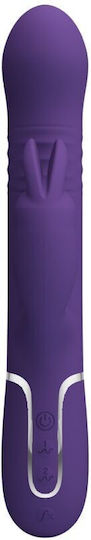 Pretty Love Coale Rabbit Vibrator 4 In 1 Purple