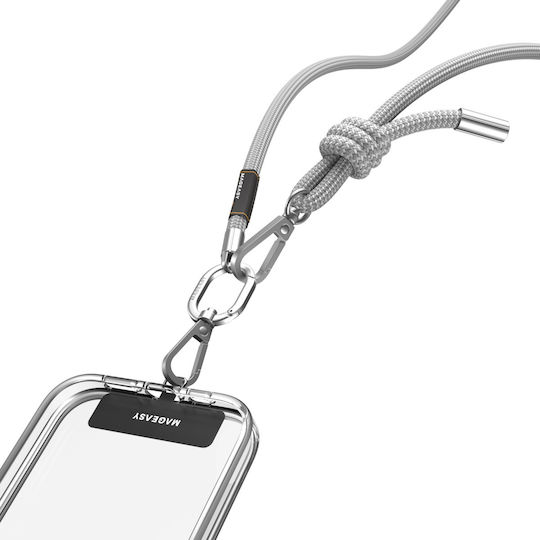 SwitchEasy Mageasy Nackenriemen für Handys Gray