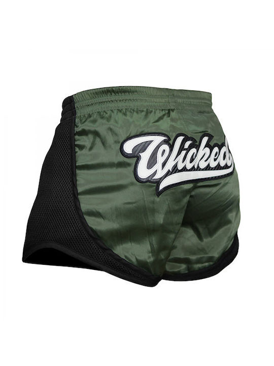 Wicked1 Shorts Kick/Thai-Boxen Grün