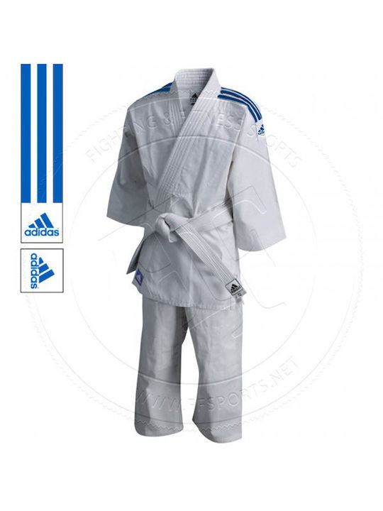 Adidas Gi J200 Kids Judo Uniform White