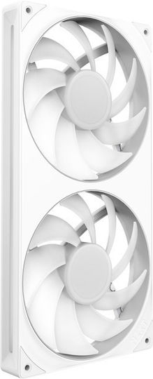 NZXT F280 RGB Core Case Fan with Connection 4-Pin PWM / 4-pin NZXT RGB 1pcs White