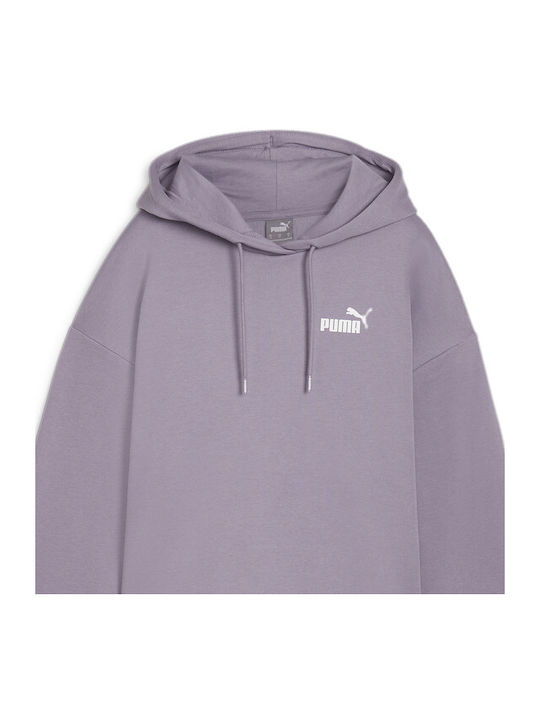 Puma Ess Tape Women's Hooded Sweatshirt Purple