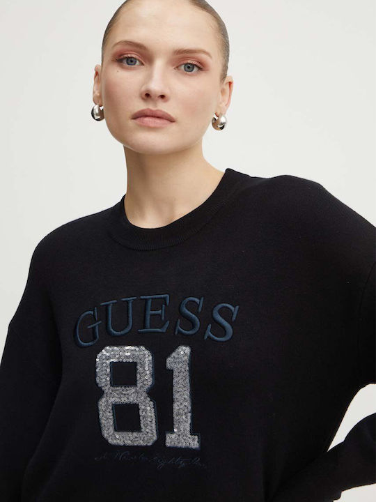 Guess Women's Sweatshirt BLACK