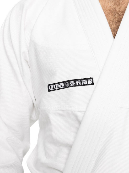 Tatami Fightwear Tatami Original Ανδρική Στολή Jiu Jitsu Λευκή