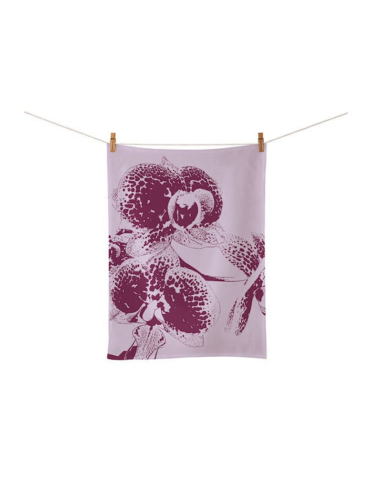 Chic Mic Küchentuch aus 100% Baumwolle in Lila Farbe 50x70cm Chic Mic Küchentuch aus 100% Baumwolle in Lila Farbe 50x70cm