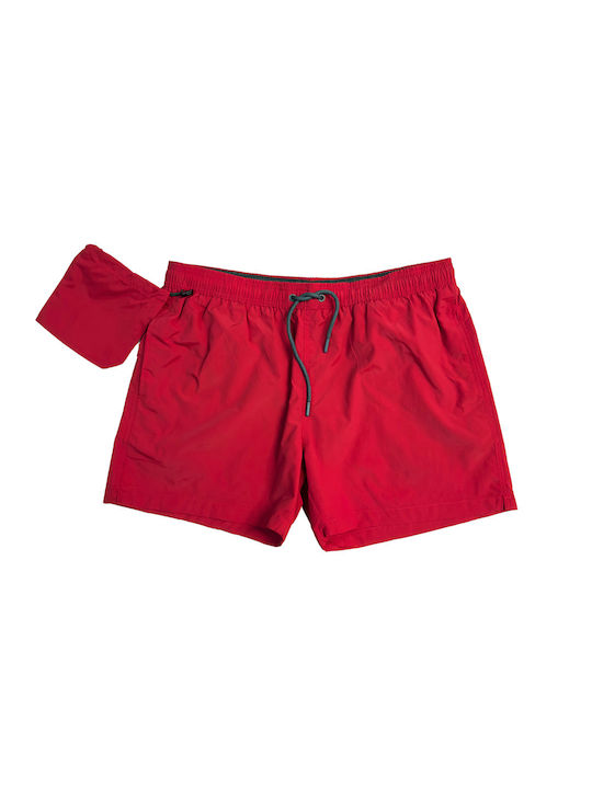 5Evenstar Men's Swimwear Shorts Red