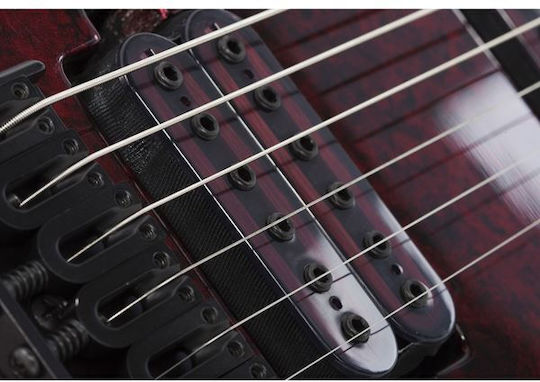 Schecter C-1 Apocalypse Ηλεκτρική Κιθάρα Κόκκινη με Θήκη